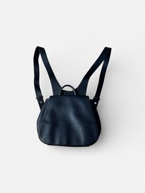 Steven Alan Kate Mini Leather Backpack in Navy